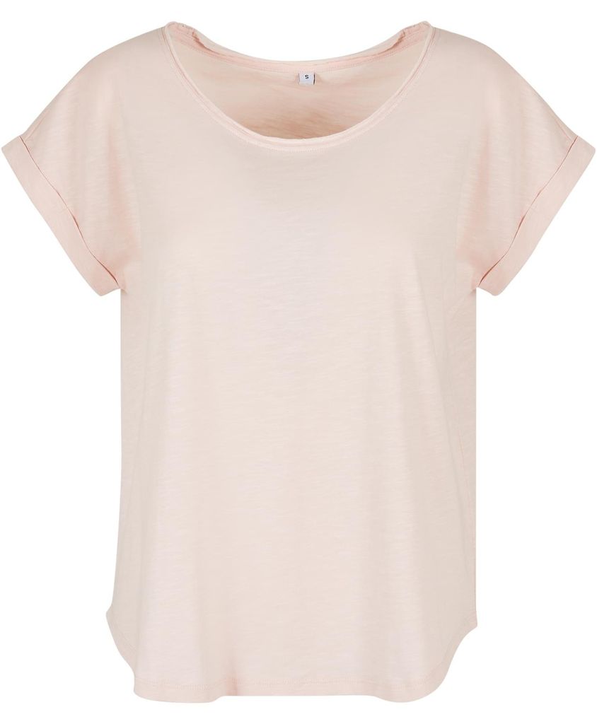 Build Your Brand LadiesŽ Long Slub Tee Produktbild 