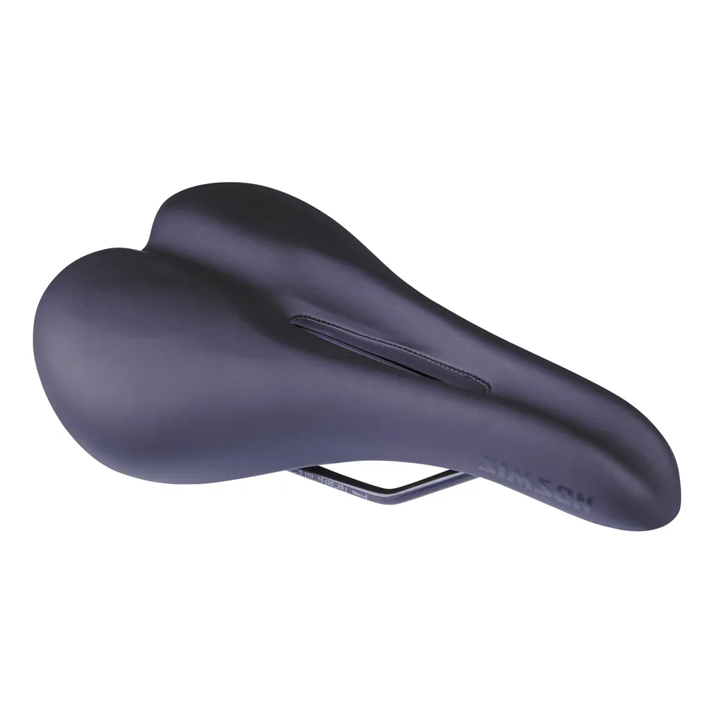 Selle Simson Hybride avec Rembourrage Soft Touch et Rails en Acier