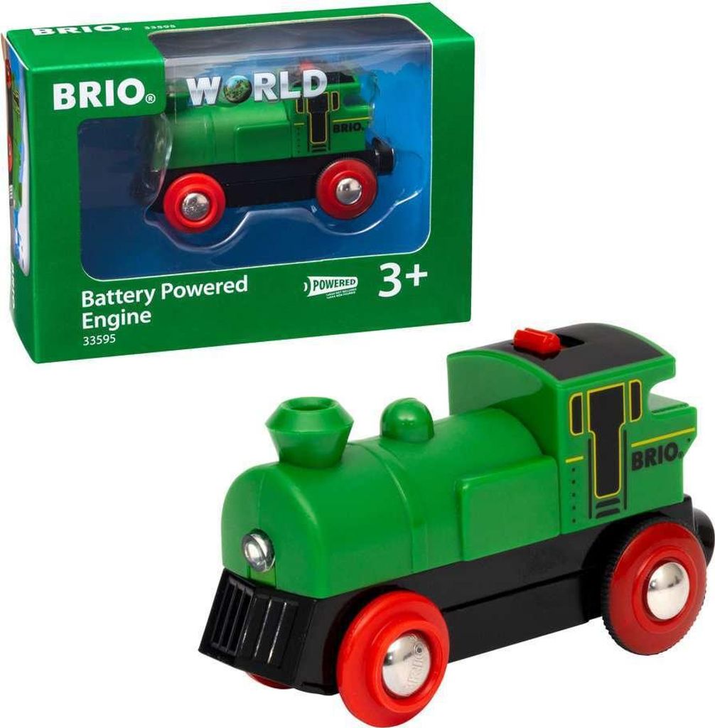BRIO Speedy Green Batterielok, 1 Stück Immagine del prodotto 