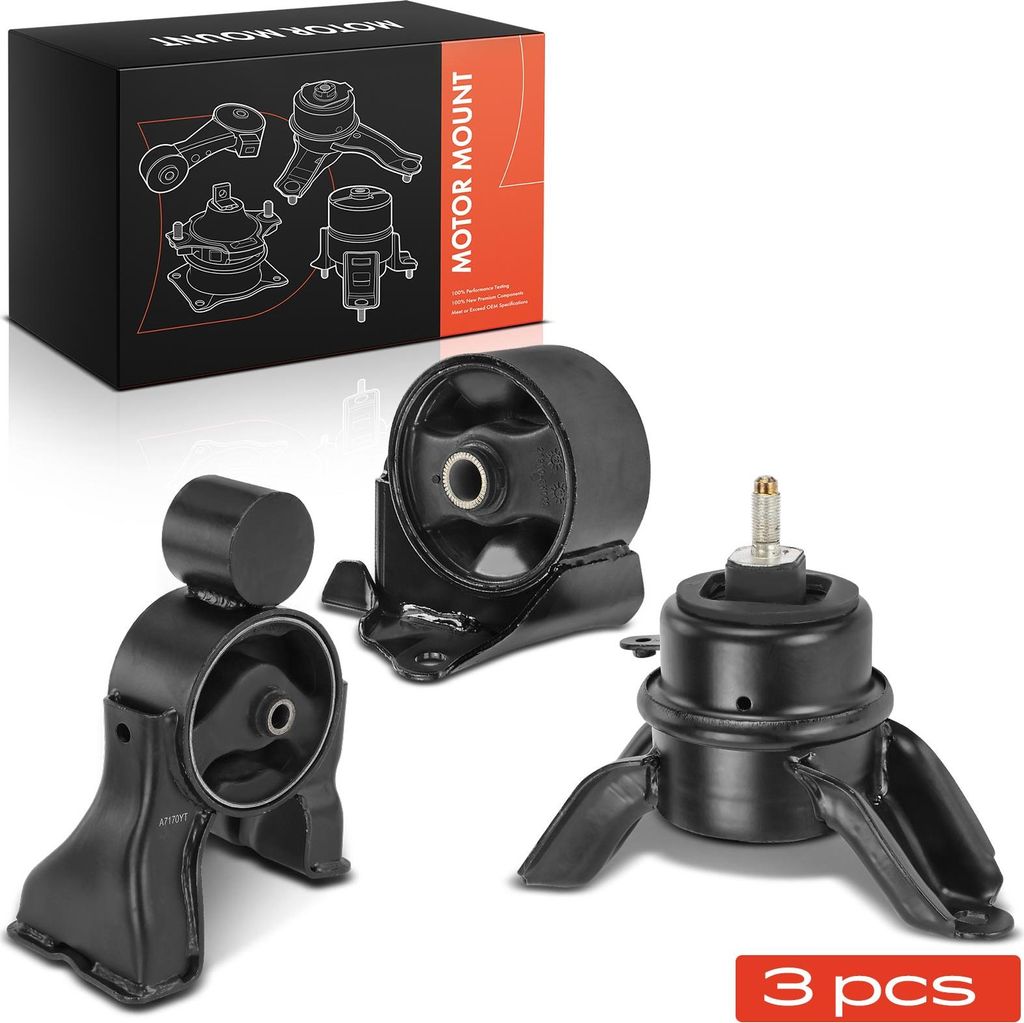 Frankberg 3x Motorlager Rechts für Hyundai Sonata 6 VI YF 2.4L 2009-2015