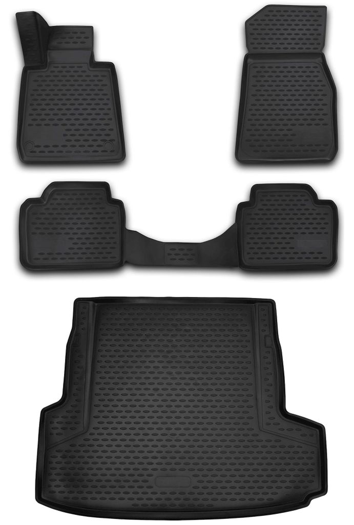 Gummi Kofferraumwanne + Fußmatten Set für 3er BMW F31 Produktbild 