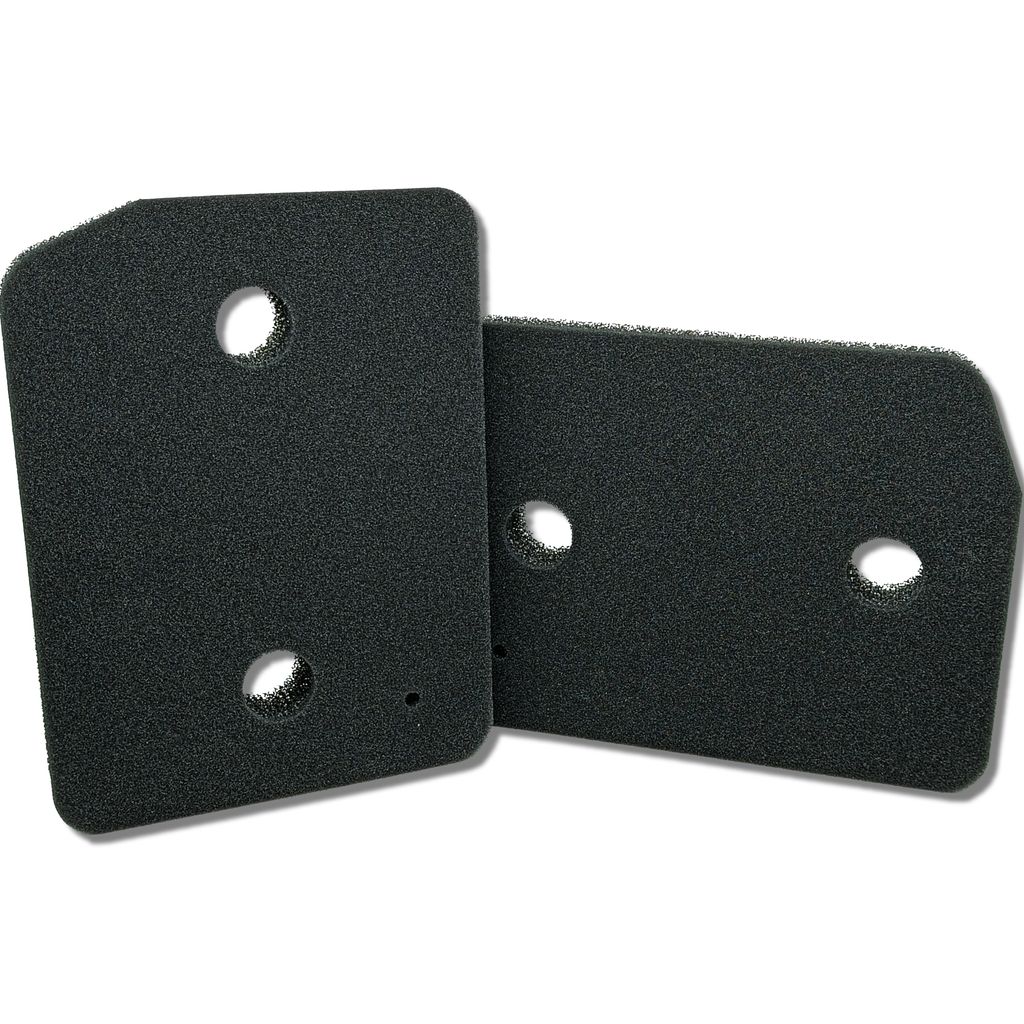 2 x JUMA-Filter für Miele Schwammfilter 9164761 – 2-Lagen-Filter für optimale Filtration 2er Set