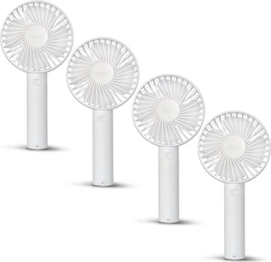 Petit ventilateur USB-C pour voyage et bureau - Pack de 4 mini Eaxus airX