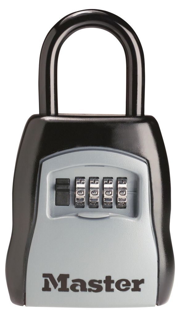 MASTER LOCK 5401EURD, Kov, Černá, Šedá, Kombinační zámek, Obrázek produktu 