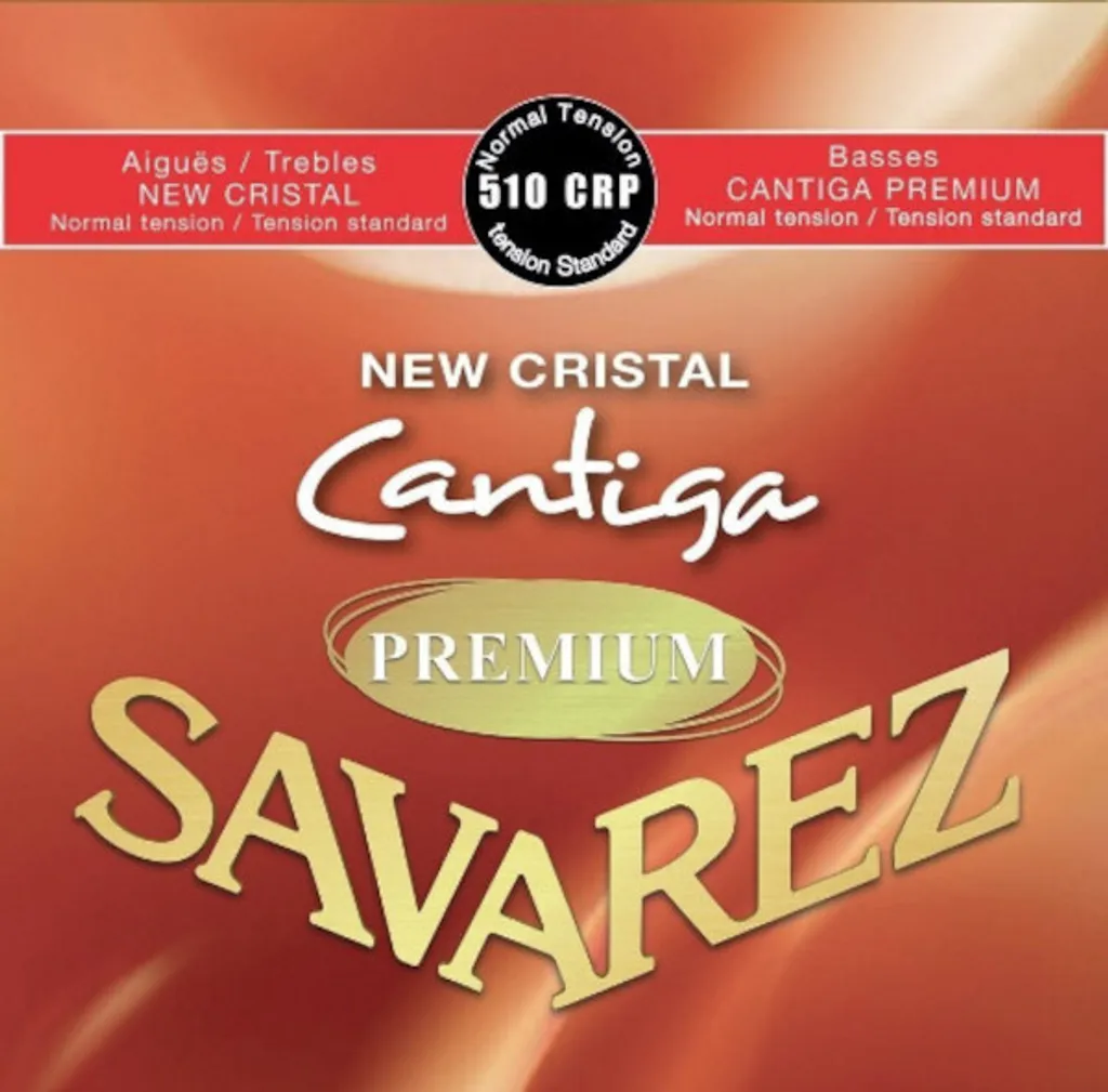Savarez 510CRP Cordes Cantiga Premium New Cristal à Tension Normale Mixte
