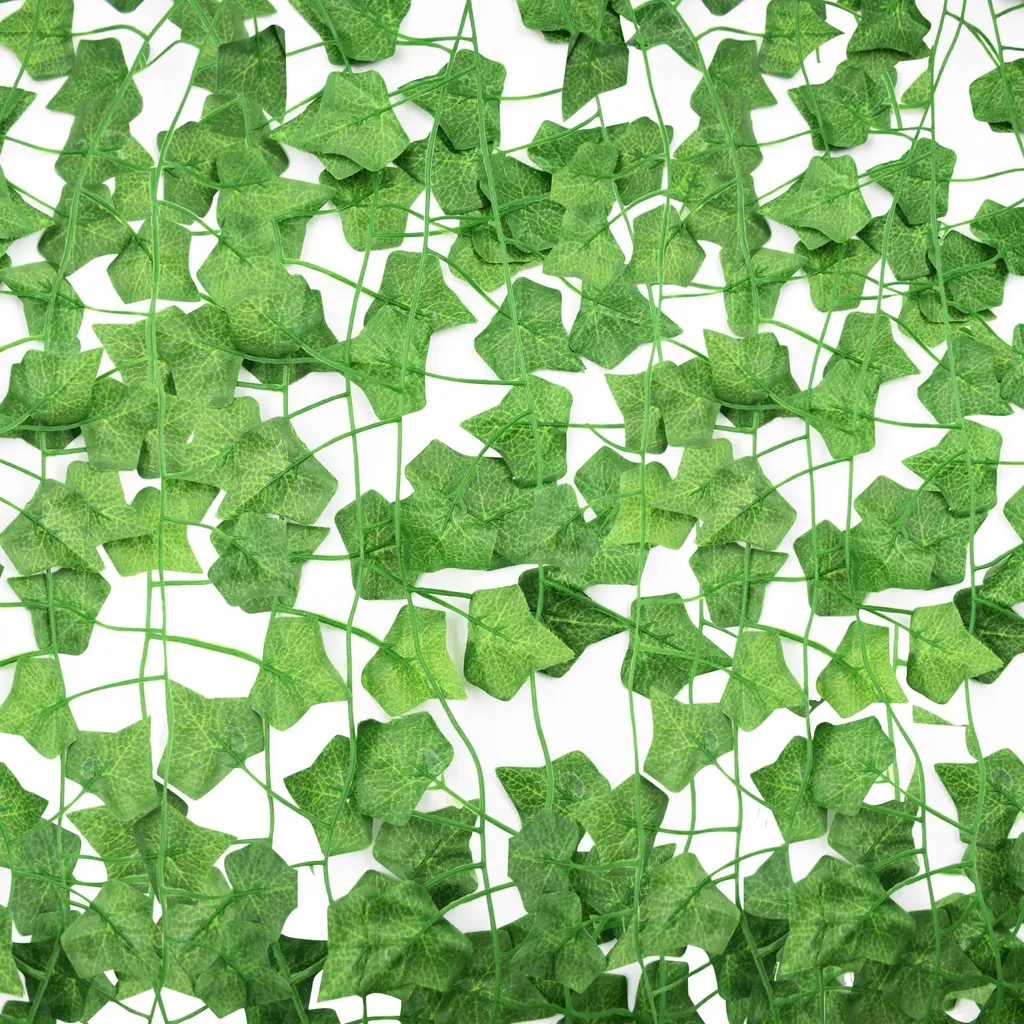 Plante suspendue artificielle lierre décoratif pour jardin et fête