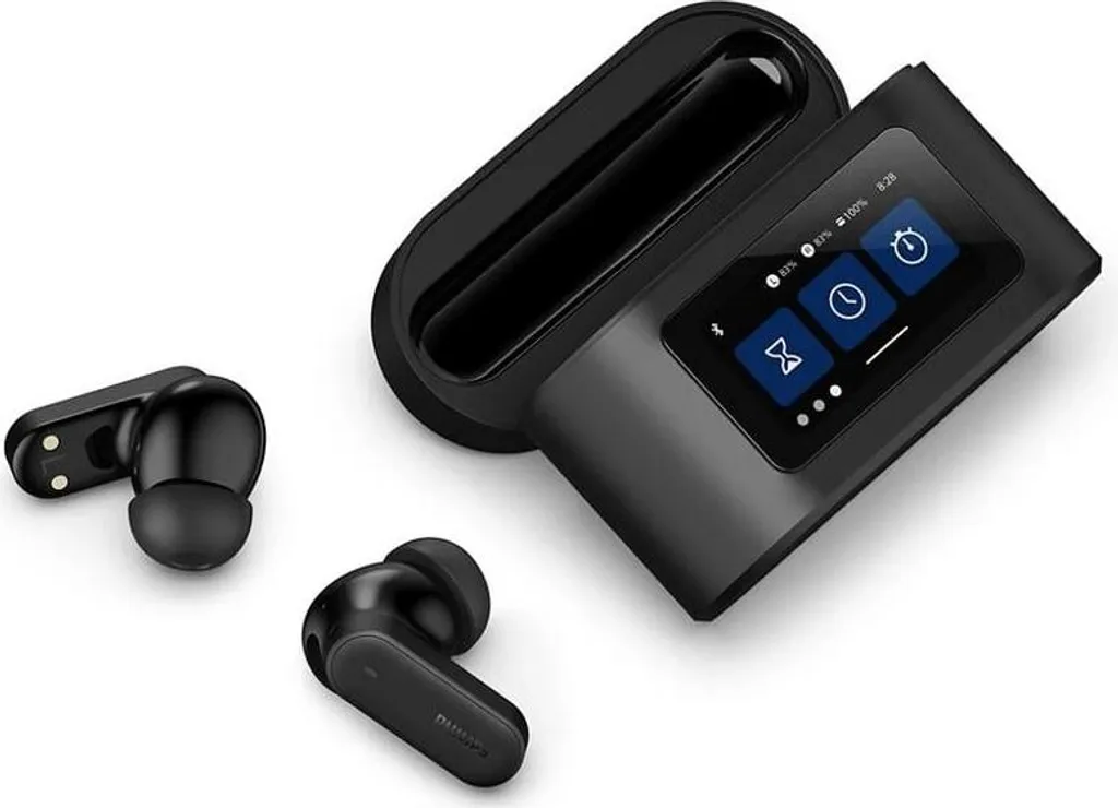 Philips TAT6000BK Ecouteurs True Wireless Noir avec Micro Intégré
