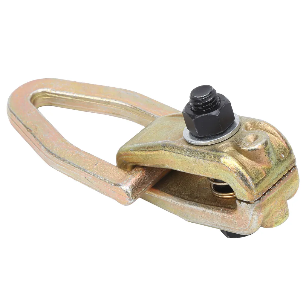 Pince de fixation robuste en acier au carbone avec mors auto-serrants