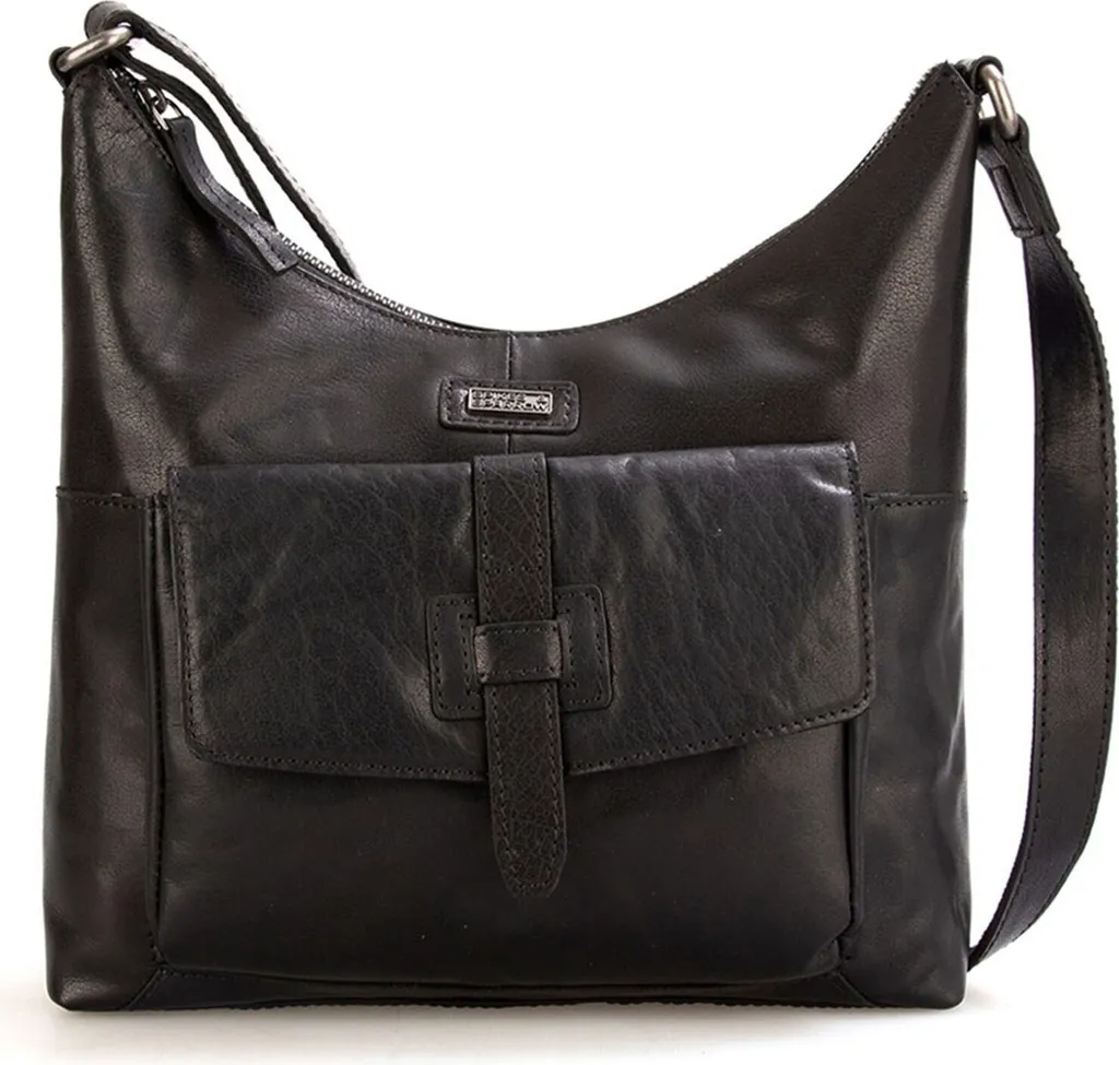 Recensione Borsa Spikes & Sparrow Bronco Crossover Black - Cuoio Vero