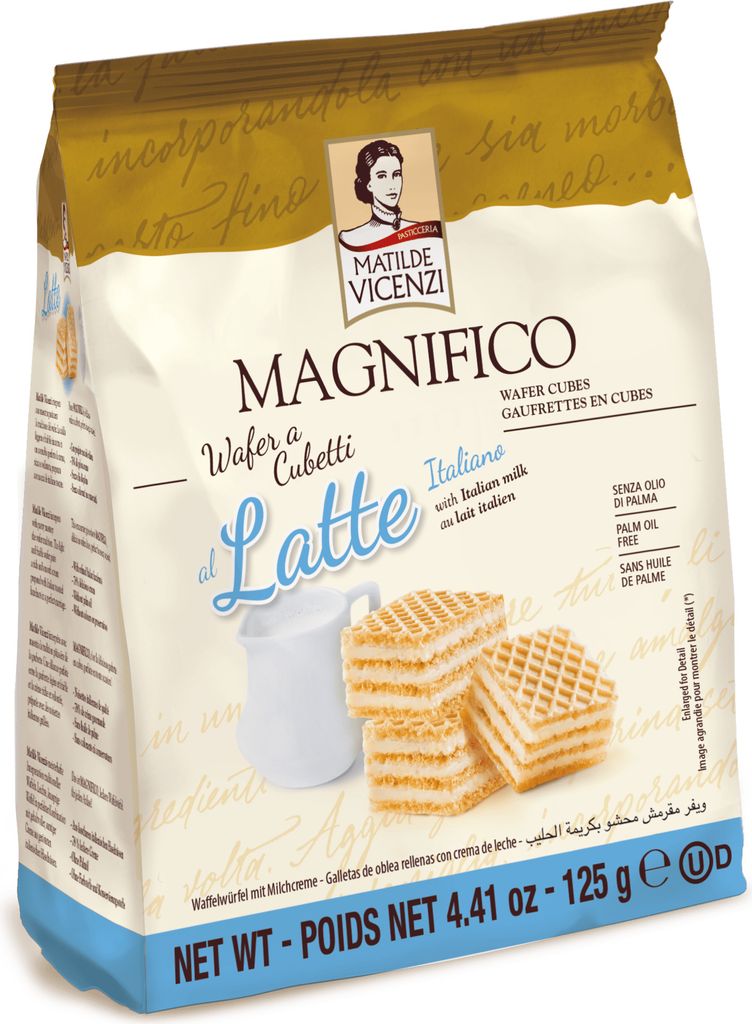 Gaufrettes Waffer Latter 125 g Matilde Vicenzi Image du produit 