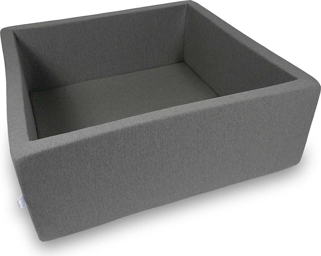 Bazén s guľami 110x110x40cm sivý - Bez gúľ / Bez gúľ Obrázok produktu 