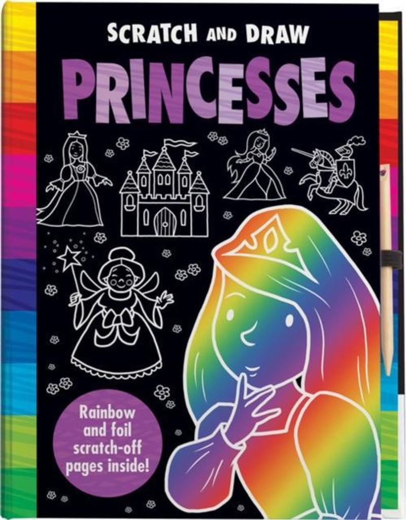 Scratch And Draw Princesses – Lingua: Inglese