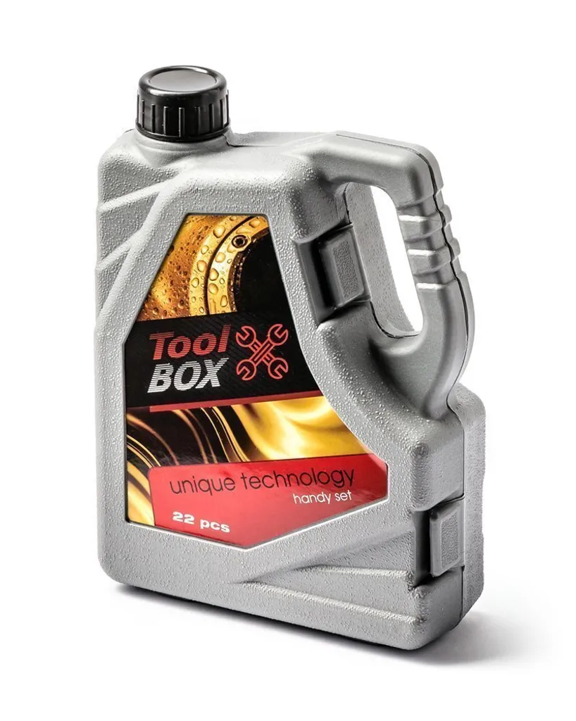 Kit outils multifonction en bidon acier - Rangement robuste et compact