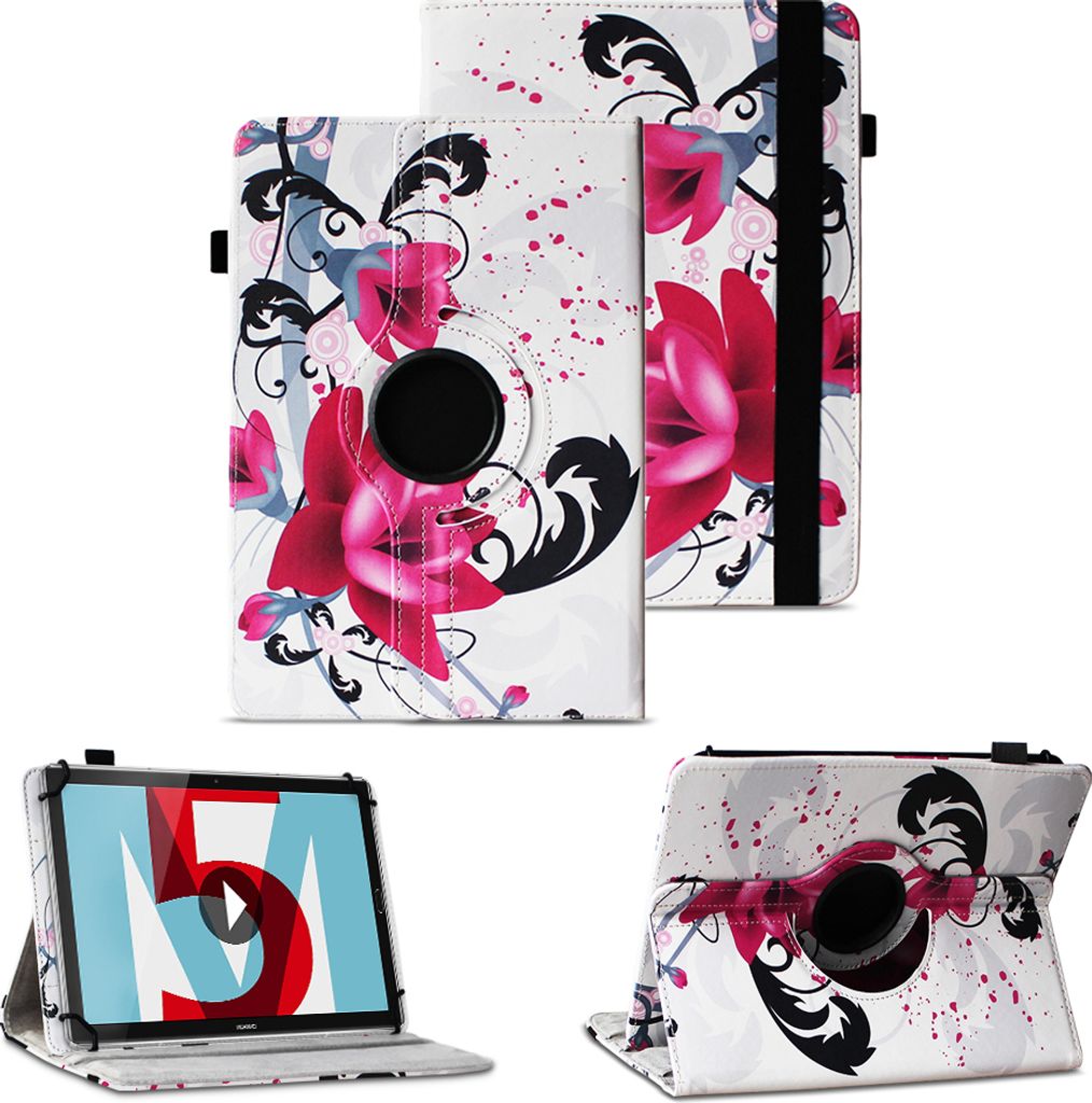 Tablet Tasche für XGODY P60 / P60 Pro Hülle Schutzhülle Cover 360 Drehbar CaseFarben:Motiv 8
