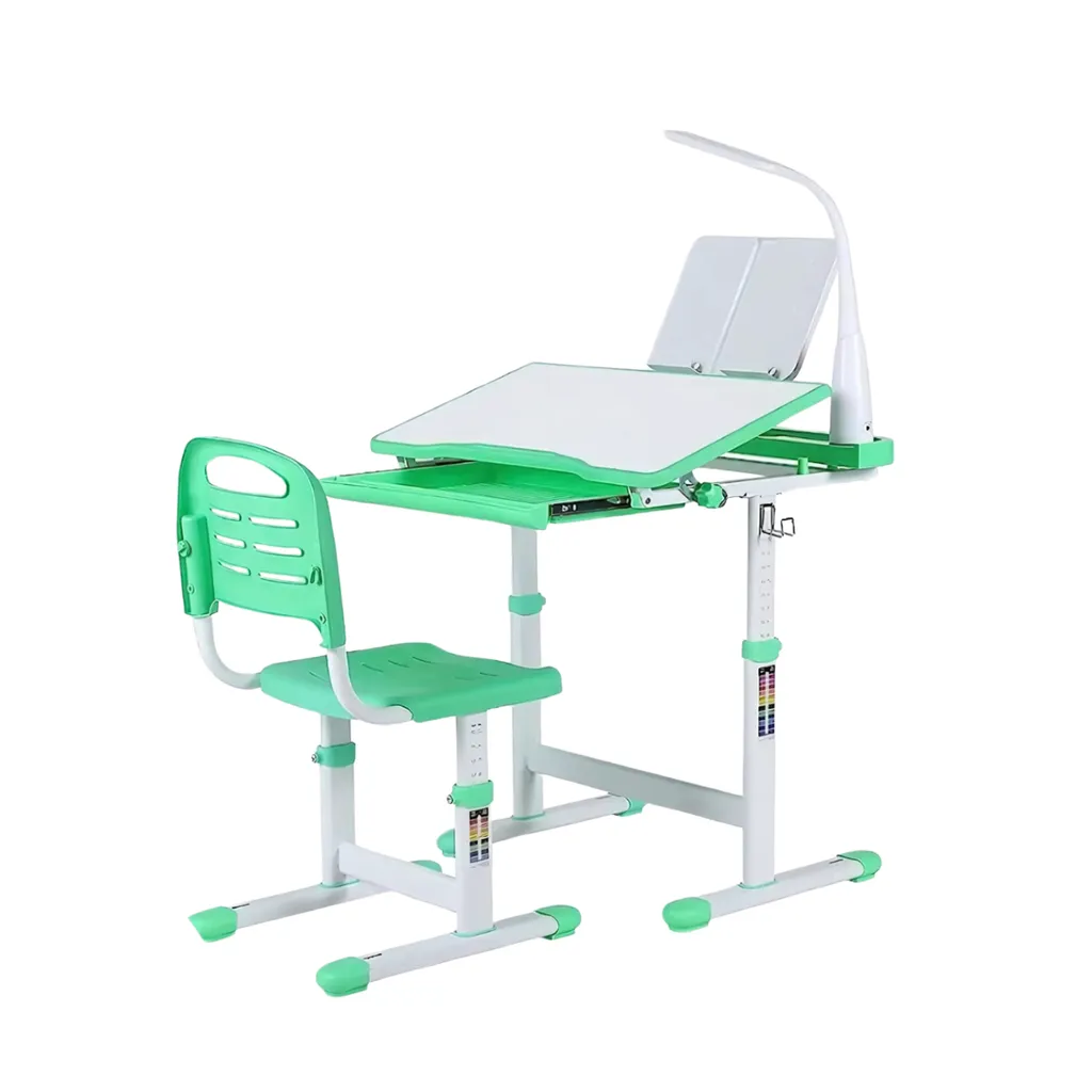 Bureau Ajustable Enfant : Fini le Mal de Dos avec ce Set Ergonomique