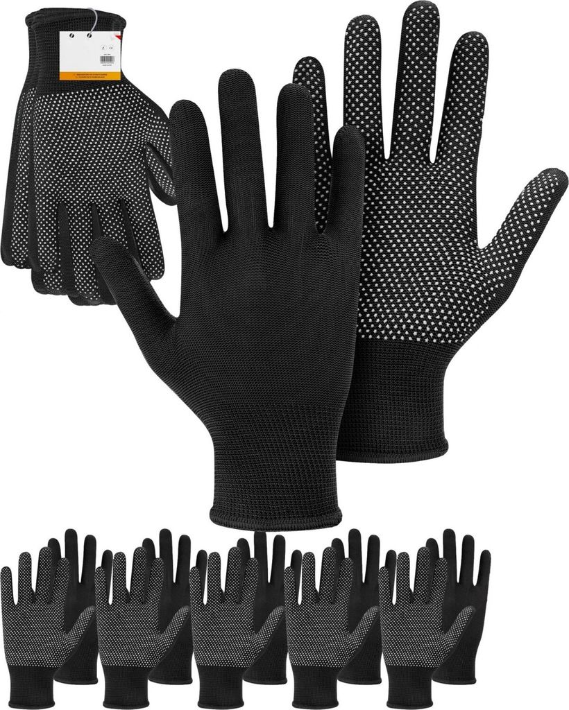 Gartenarbeitshandschuhe 5 Paar Anti-Rutsch-Handschuhe Werkstatt Garten