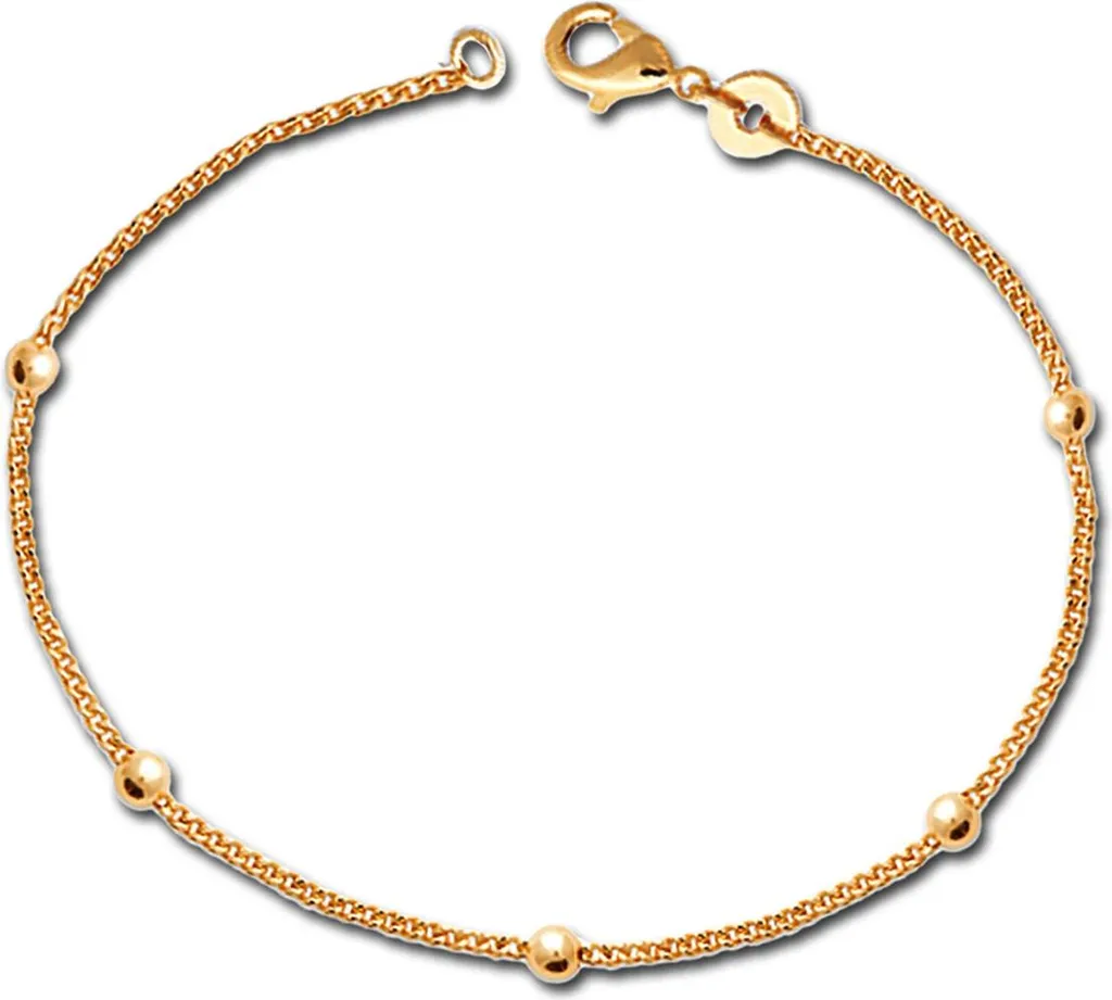 Bracelet Balia résistant plaqué or jaune 750 18cm : fini les bijoux ternes