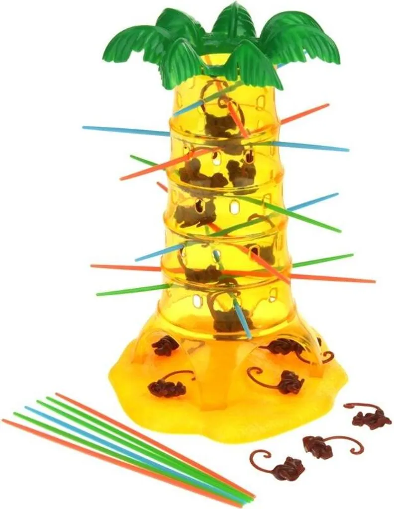 Falling Jumping Monkeys : Jeu d'équilibre ludique en ABS multicolore - 7