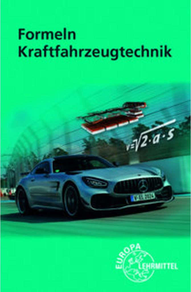 Formeln Kraftfahrzeugtechnik Immagine del prodotto 