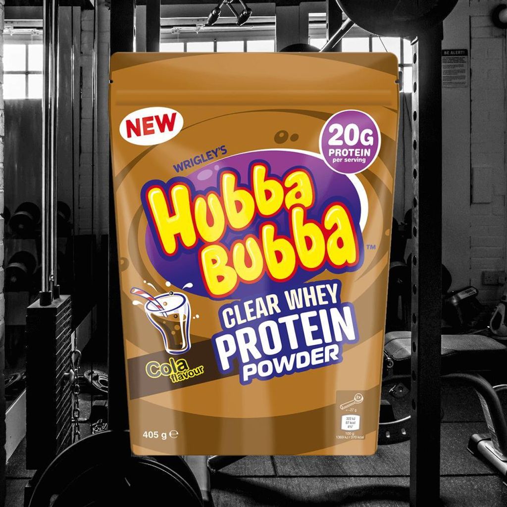 Hubba Bubba Clear Whey (405g) Cola Produktbild 