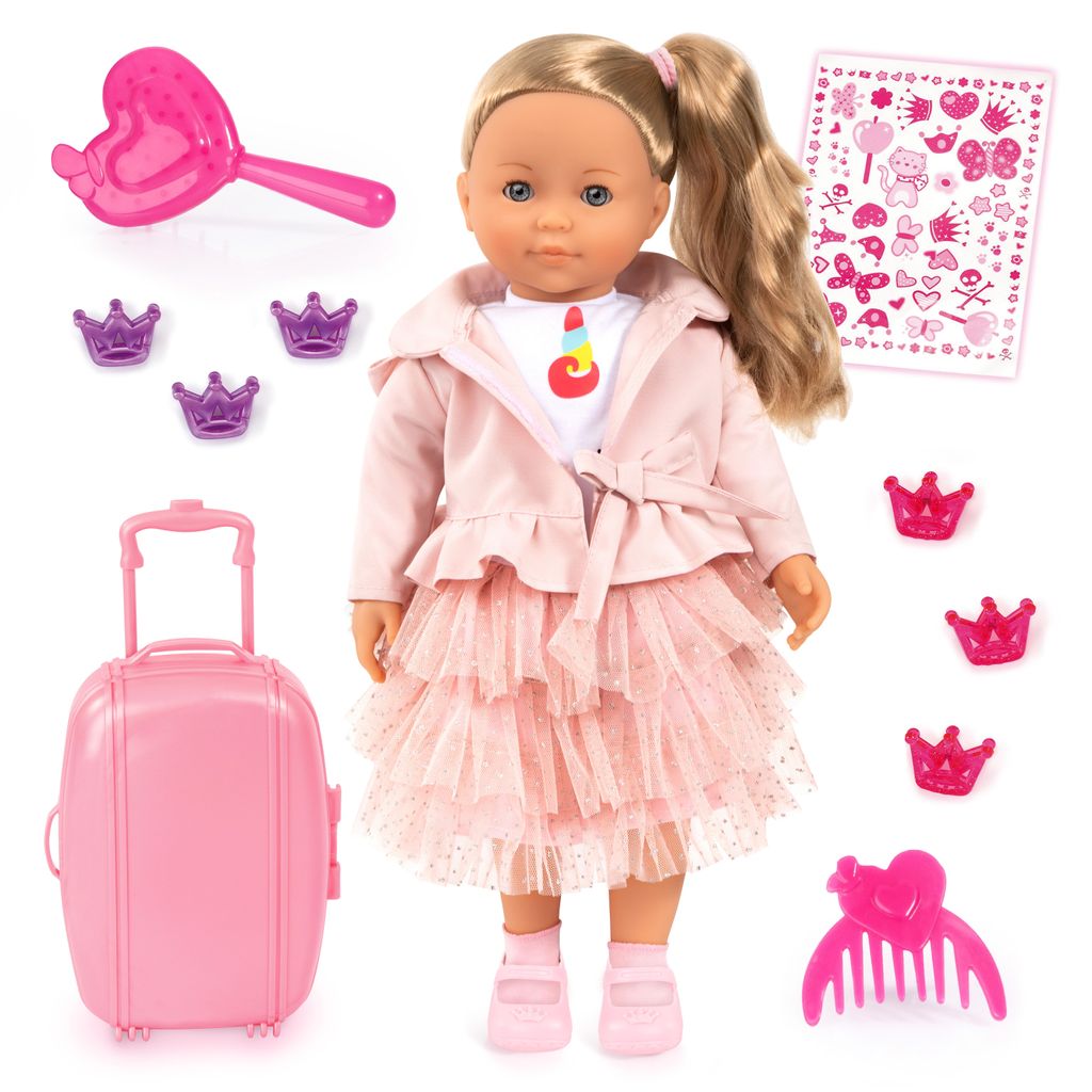 Bayer Design 94637AN Charlene Puppe interaktiv mit Haaren, Produktbild 