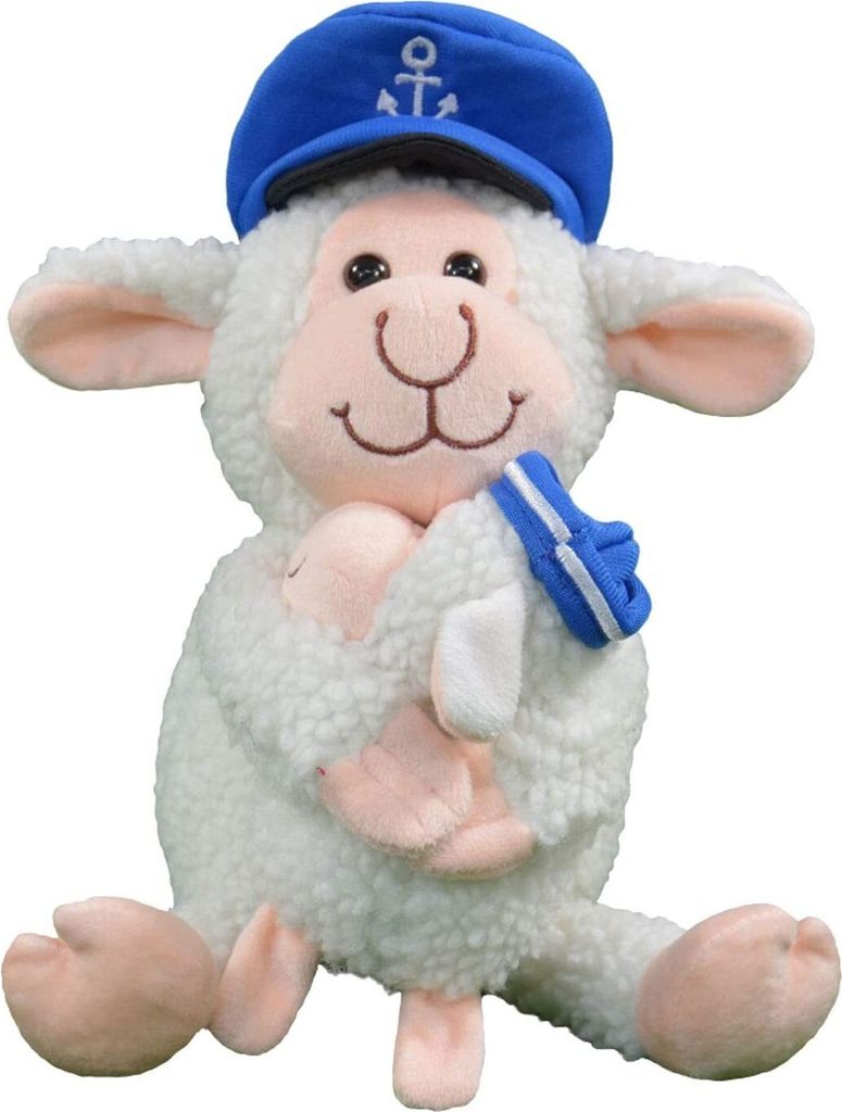 Kögler Labertier Schaf & Baby Smilla und Fiete plappert alles nach Wackelkopf
