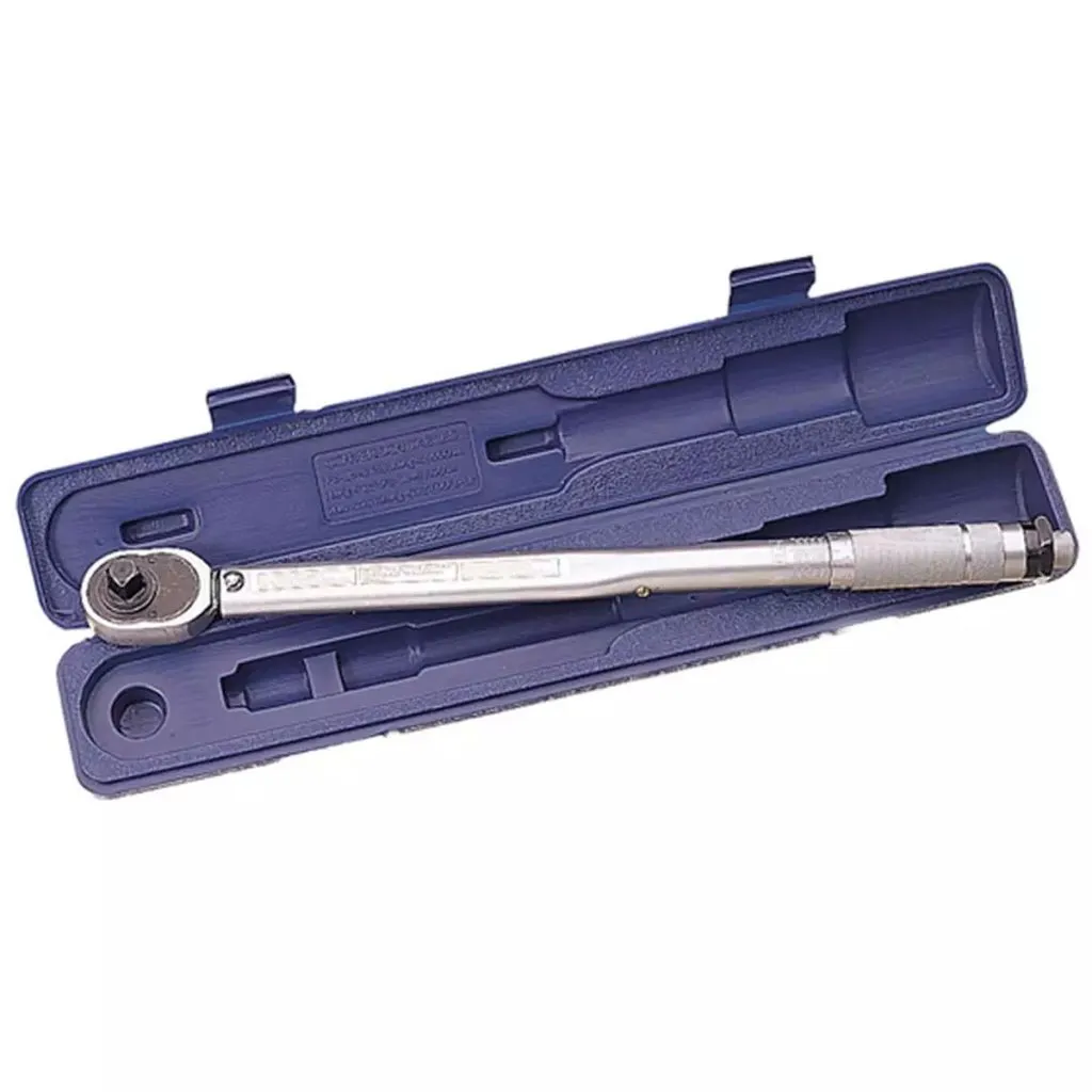 Clé dynamométrique 1/2 pouce 30-210 Nm avec coffret de protection rigide