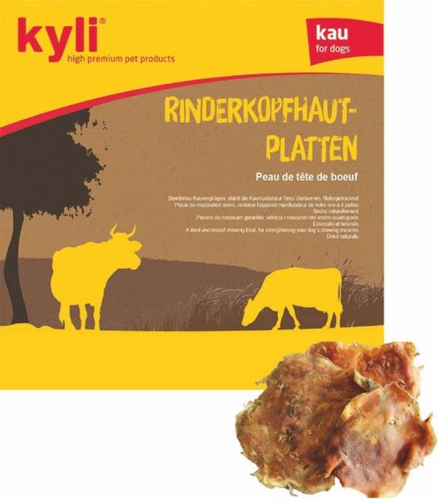 kyli Rinderkopfhaut -Platten 2.5 kg