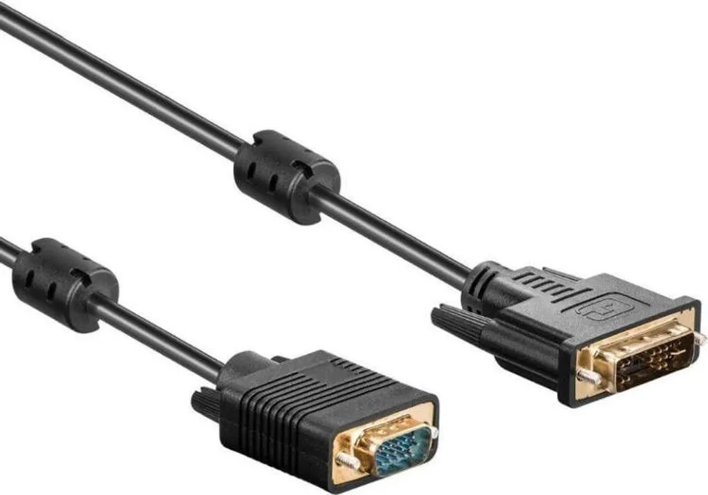 Câble Allteq ALTQ-DVI-VGA-2 DVI-D vers VGA 2m avec Connecteurs Or