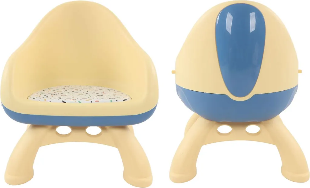 Chaise haute bébé en plastique lavable avec fonction douche et dîner