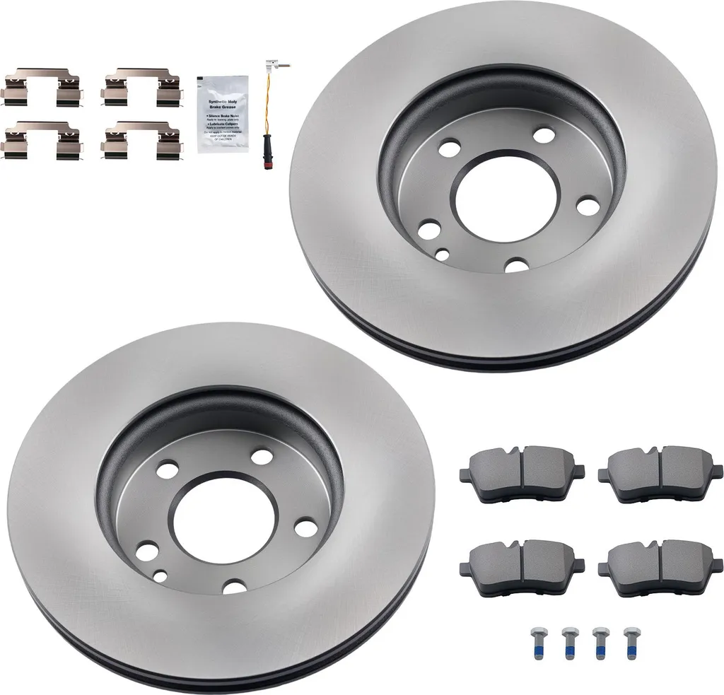 Disques de Frein Avant Haute Résistance pour Mercedes A160 CDI W169 2pcs