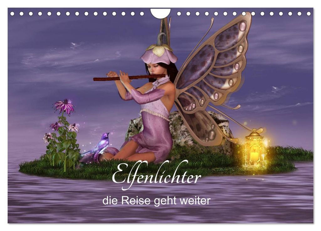 Elfenlichter, die Reise geht weiter (Wandkalender 2027 DIN A4 quer), CALVENDO Monatskalender