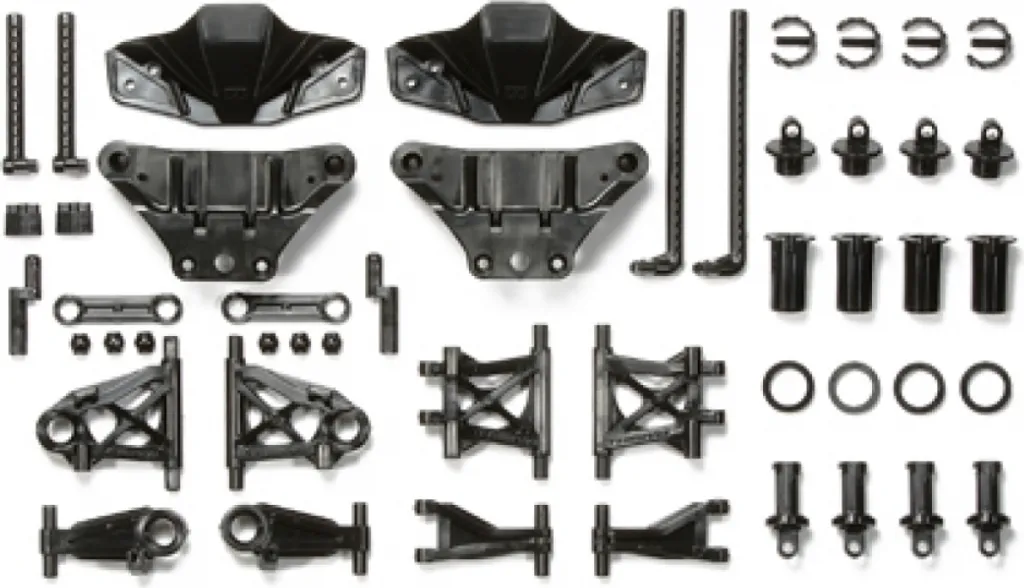 Supprimer le Jeu de Suspension Tamiya TT-02 Bras de Rechange B 51528