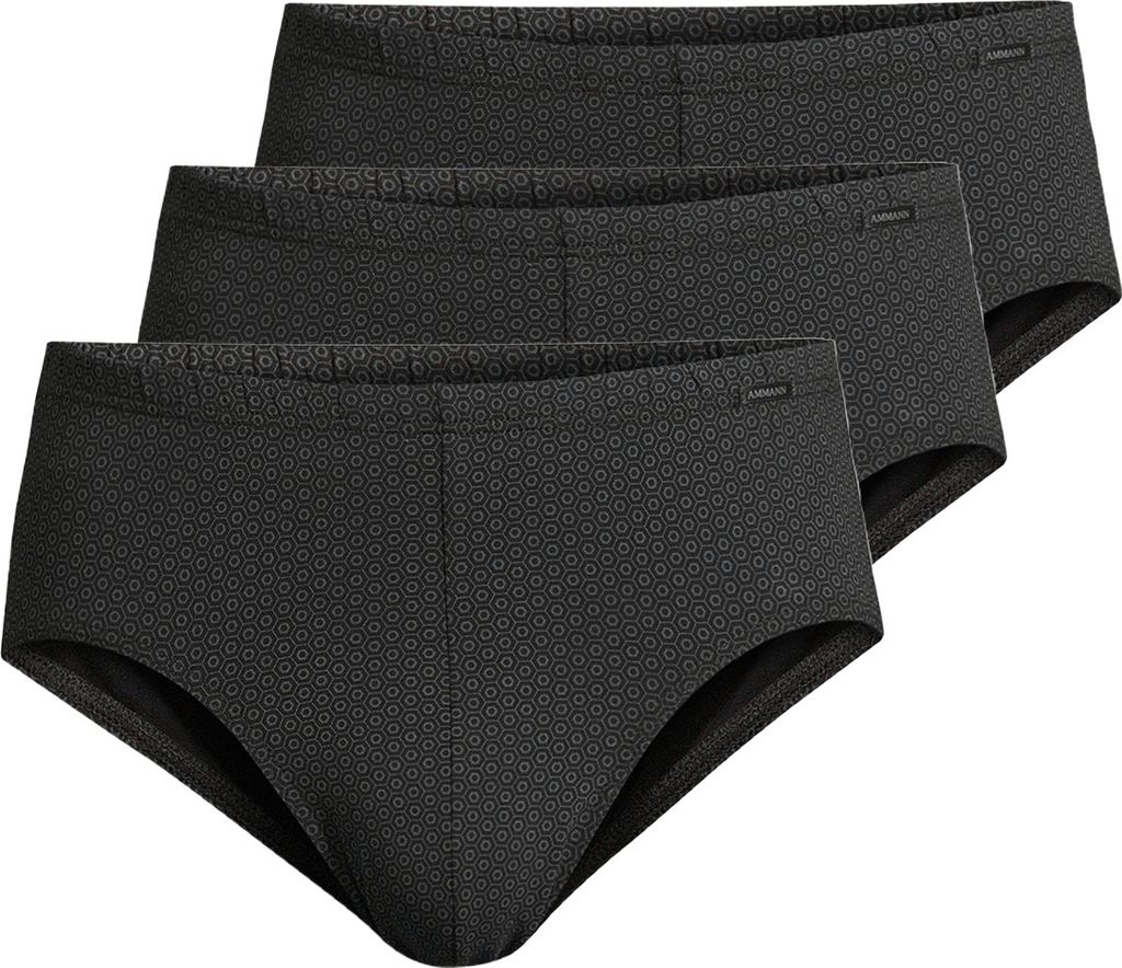 Ammann 3er Pack New Modern Sportslip / Unterhose Angenehme Wäsche für jeden Tag, Schmaler Komfortbund, Perfekter Tragekomfort