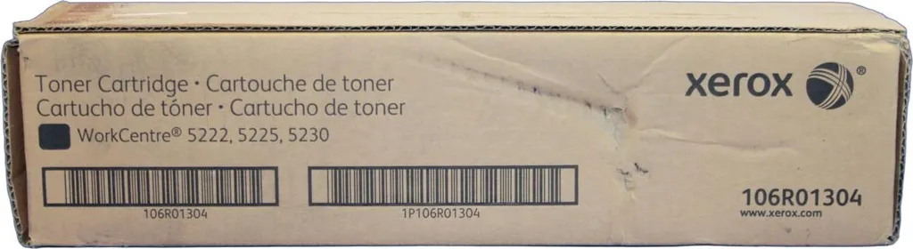 Cartouche de toner Xerox 106R01304 noir haute fidélité pour bureautique