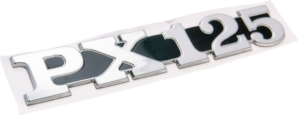 Vespa Schild / Schriftzug "PX125" OEM kompatibel mit Vespa Produktbild 