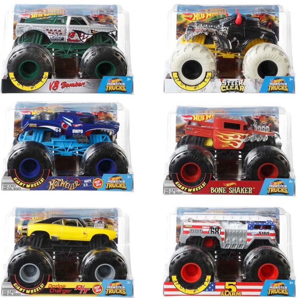 Hot Wheels Monster Trucks Oversized Assortment, Monster Zdjęcie produktu 
