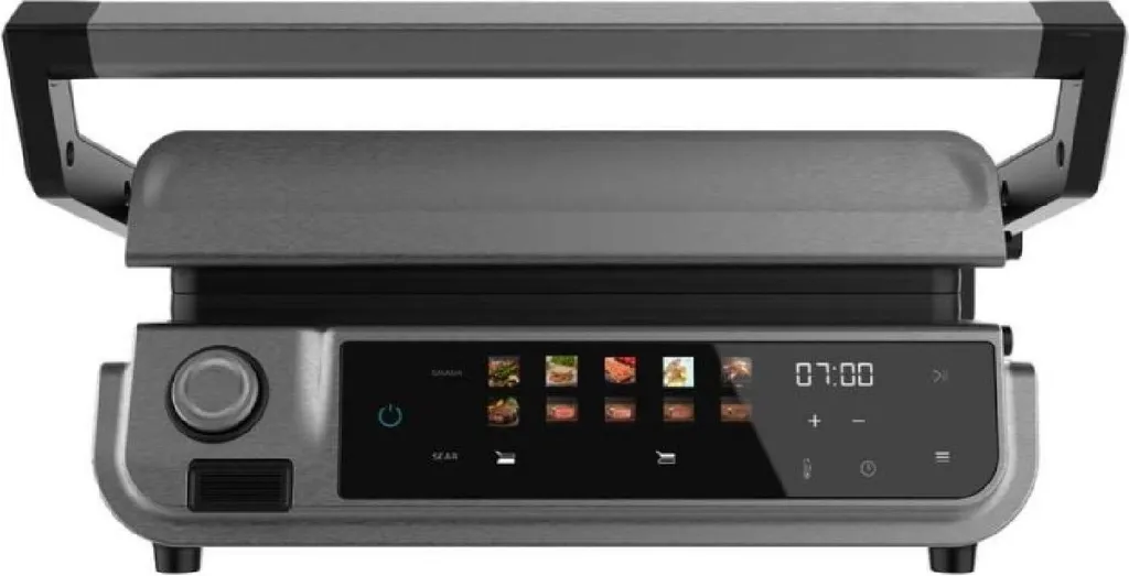 Gril électrique Smash Burger Cecotec 2000W avec capteur PerfectCook