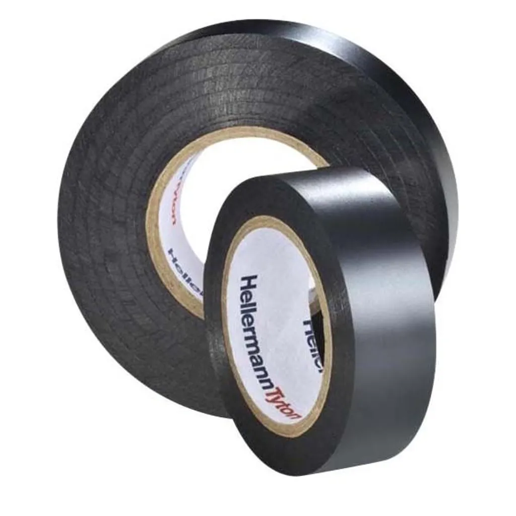 Ruban isolant PVC HellermannTyton FLEX2000+ 38mm x 20m Noir 710-10705
