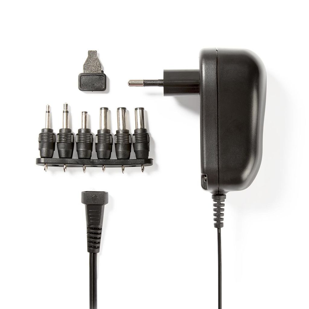 Nedis Alimentatore universale - 12 W - 3 - 12 V DC - 1,80 m Immagine del prodotto 