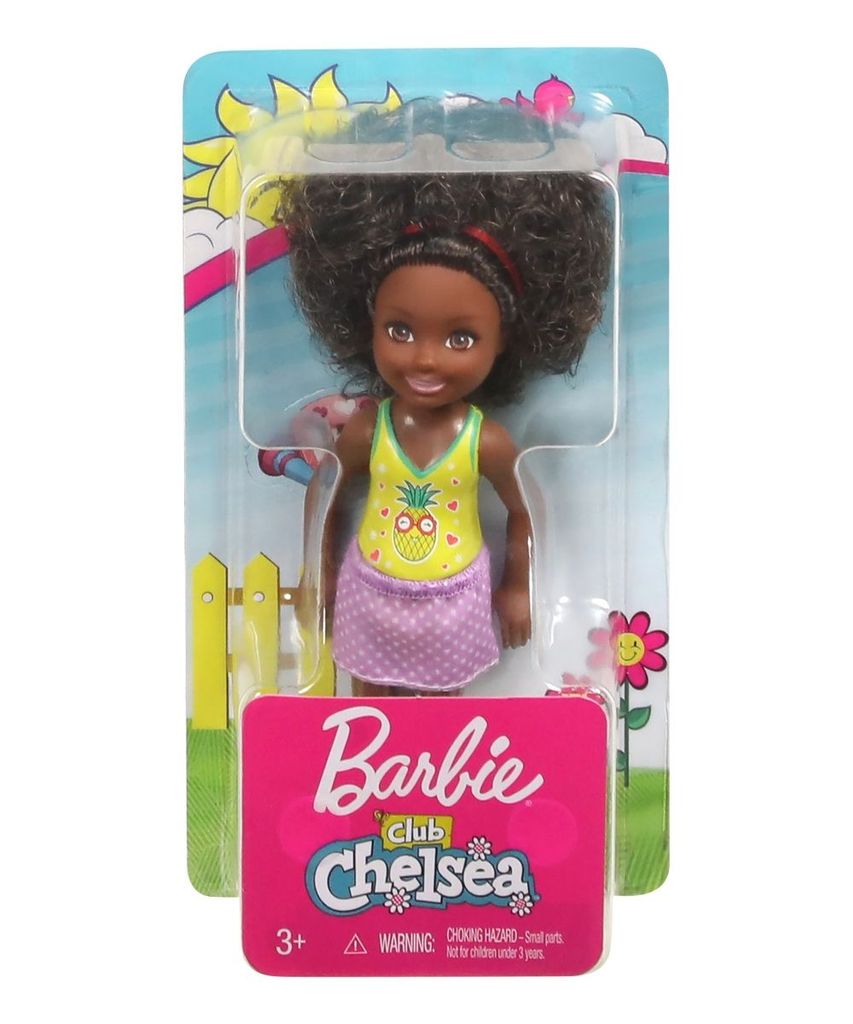 MATTEL FXG76 Barbie Chelsea Puppe mit Ananas-Oberteil