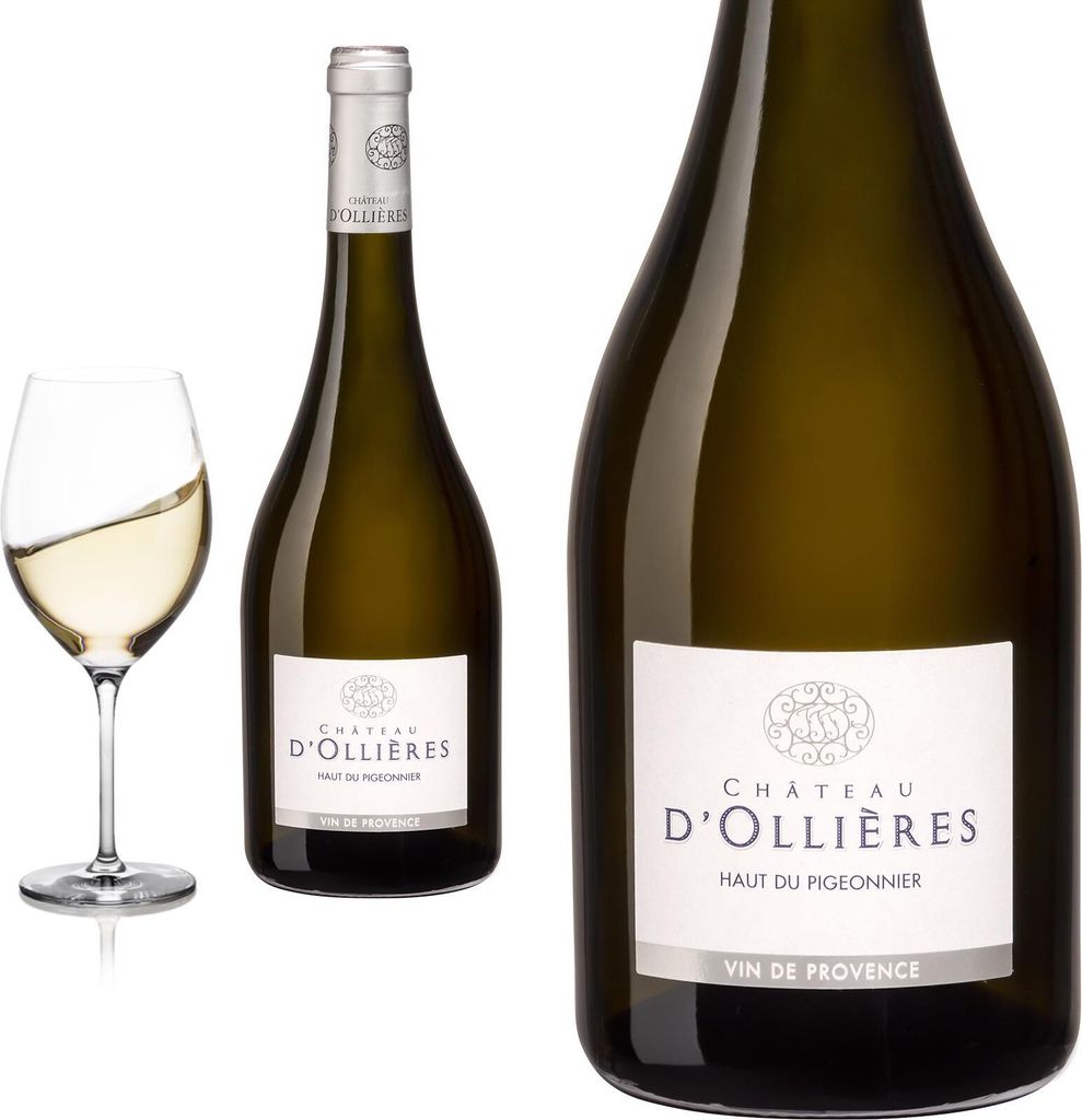 2021 Côteaux Varois en Provence blanc HAUT DU PIGEONNIER von Château d'Ollières - Weisswein