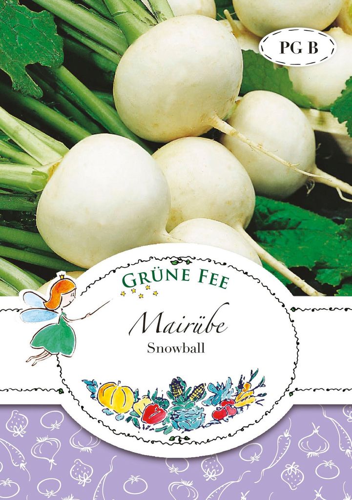 Mairübe Snowball | Mairübensamen von Grüne Fee [MHD Produktbild 