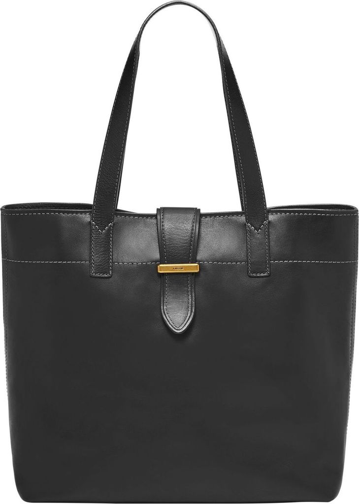 FOSSIL Schultertasche Shopper Tremont Tote Black schwarz