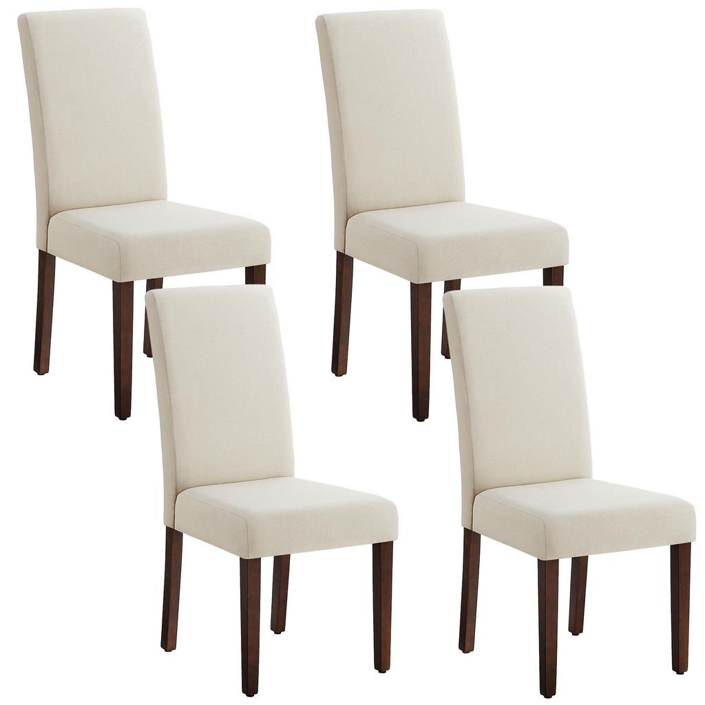 VASAGLE Esszimmerstuhl 4er Set, Küchenstuhl, Parsons-Stuhl, Produktbild 