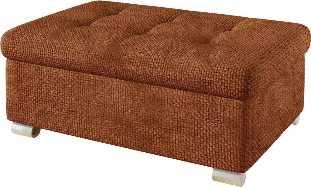 MIRJAN24 Sitzhocker Niko Groß, Stilvoll Polsterhocker vom Hersteller, Moderne Hocker (Farbe: Flow 09)