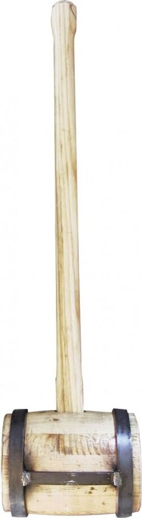 Holzschlegel 6 kg mit angeschweißten Flacheisen 44482