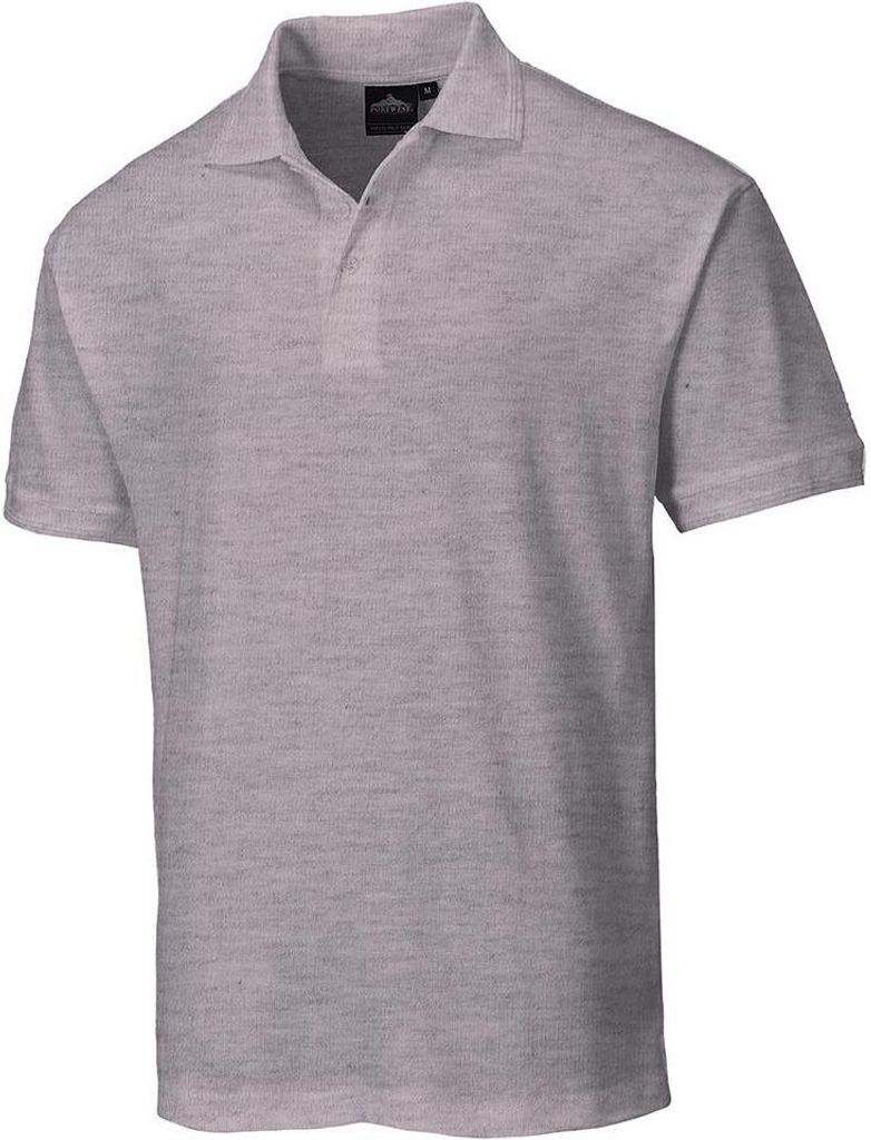 Portwest - "Naples" Poloshirt für Herren PW142 (XL) (Grau meliert)
