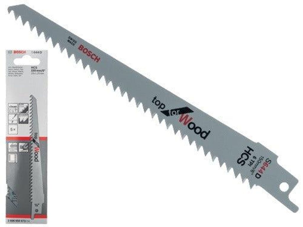 Bosch 2608650673 Bosch 5 Säbelsägeblätter S 644 D Immagine del prodotto 
