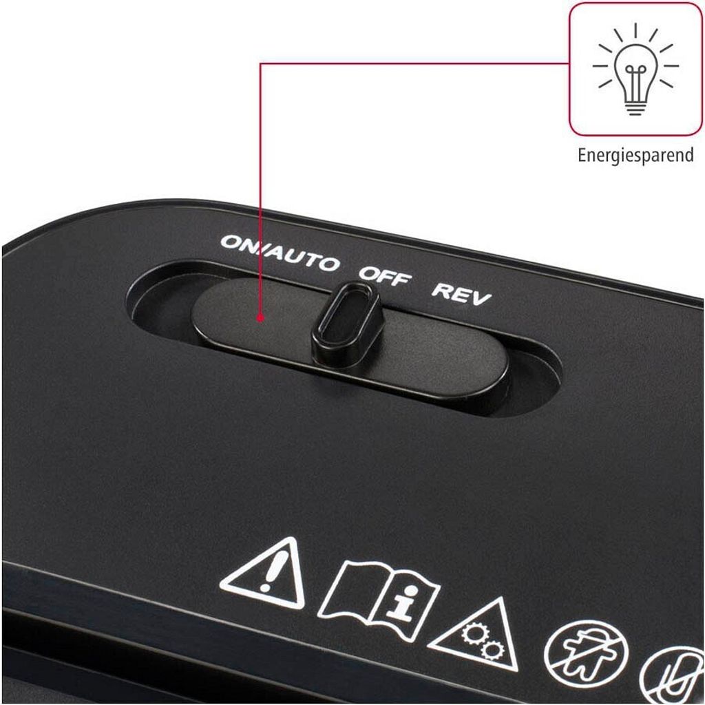 hama Basic S6 Aktenvernichter mit Streifenschnitt P-2, 6 Produktbild 15